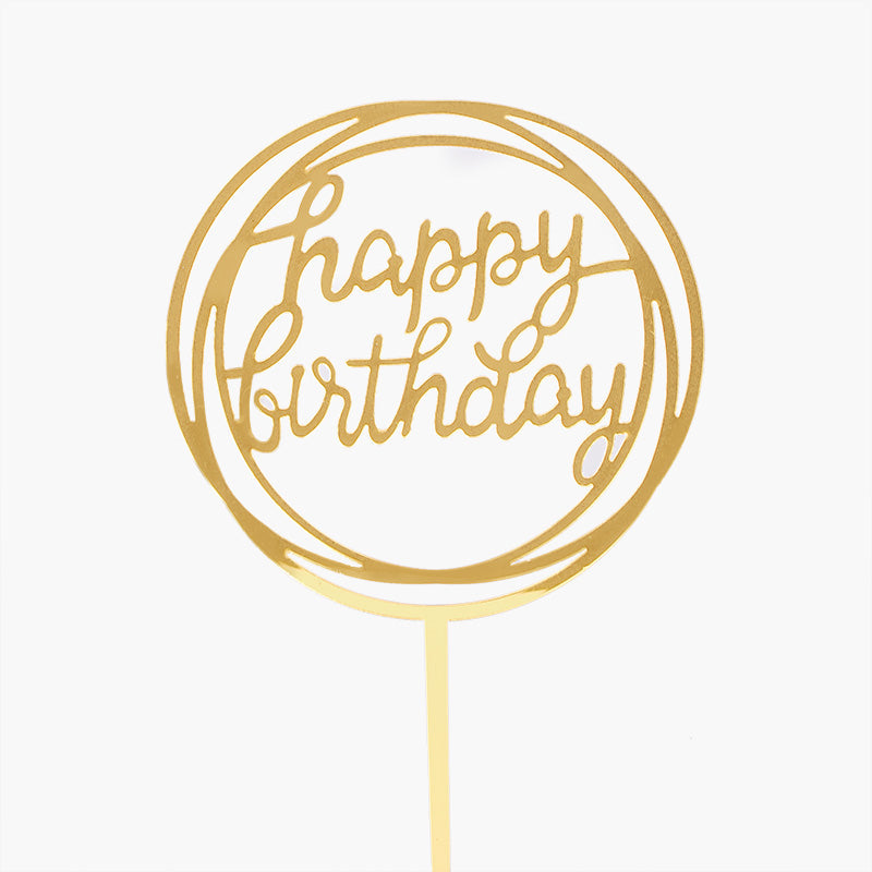 addon_birthday Happy Birthday Cake Topper