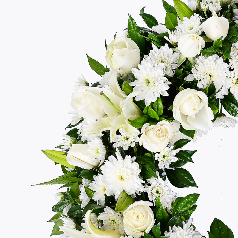 flowers_stand Infinity Condolence / Funeral Flowers