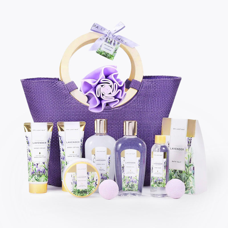 Lavender Everyday Bath Set Tote