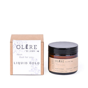 Olere Candle - Liquid Gold