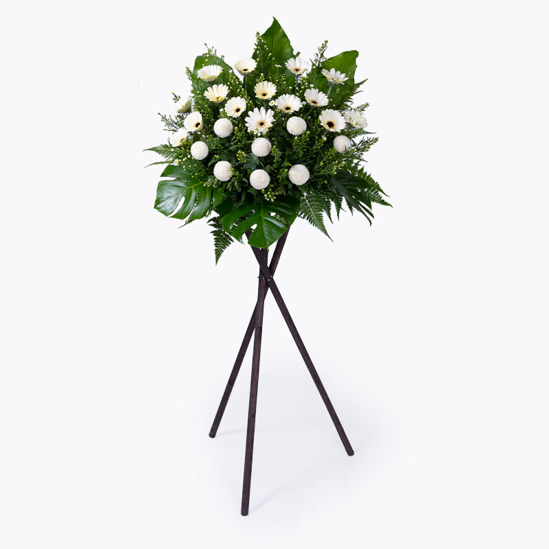 flowers_stand Peace of Mind Condolence / Funeral Flowers