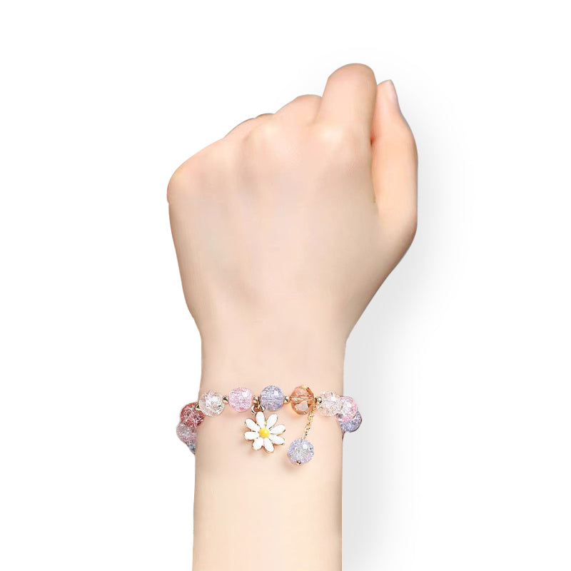 addon_jewellery Rainbow Daisy Bracelet