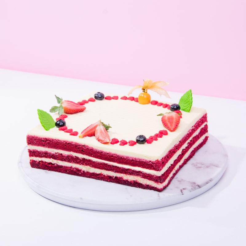 cake Red Velvet Birthday Cake