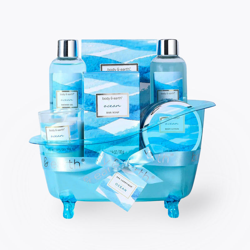 Refreshing Ocean Spa Bathtub Set