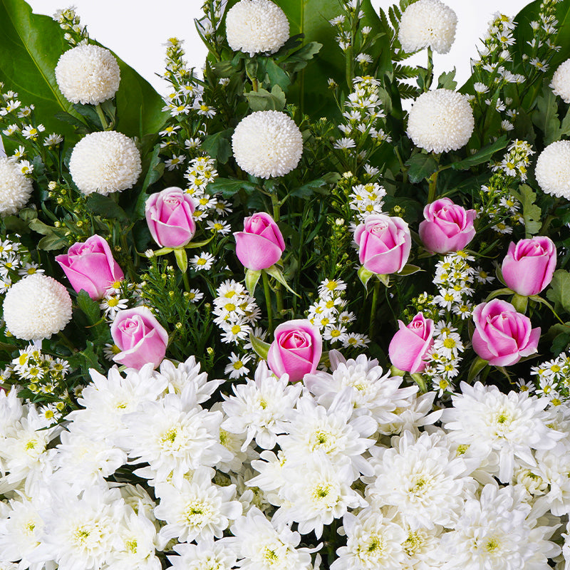 flowers_stand Rest In Heaven Condolence / Funeral Flowers