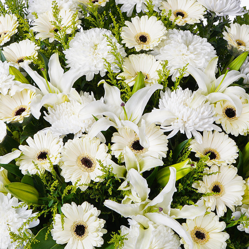 flowers_stand Scents of Heaven Condolence / Funeral Flowers