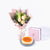 bundle_bouquet_cake Sweet Caress Bouquet + German Cheese Cake